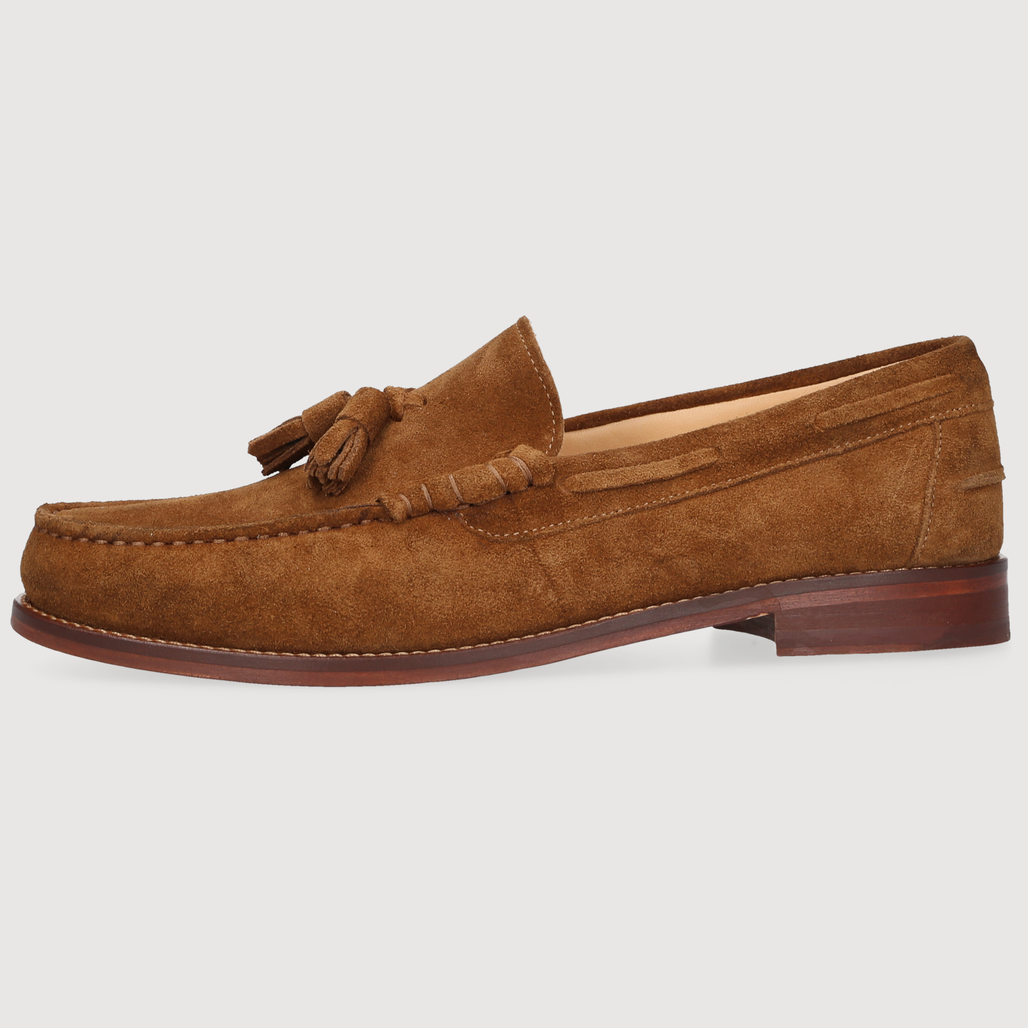 Henry Stevens Herren Loafer Riley Tassel Caramel