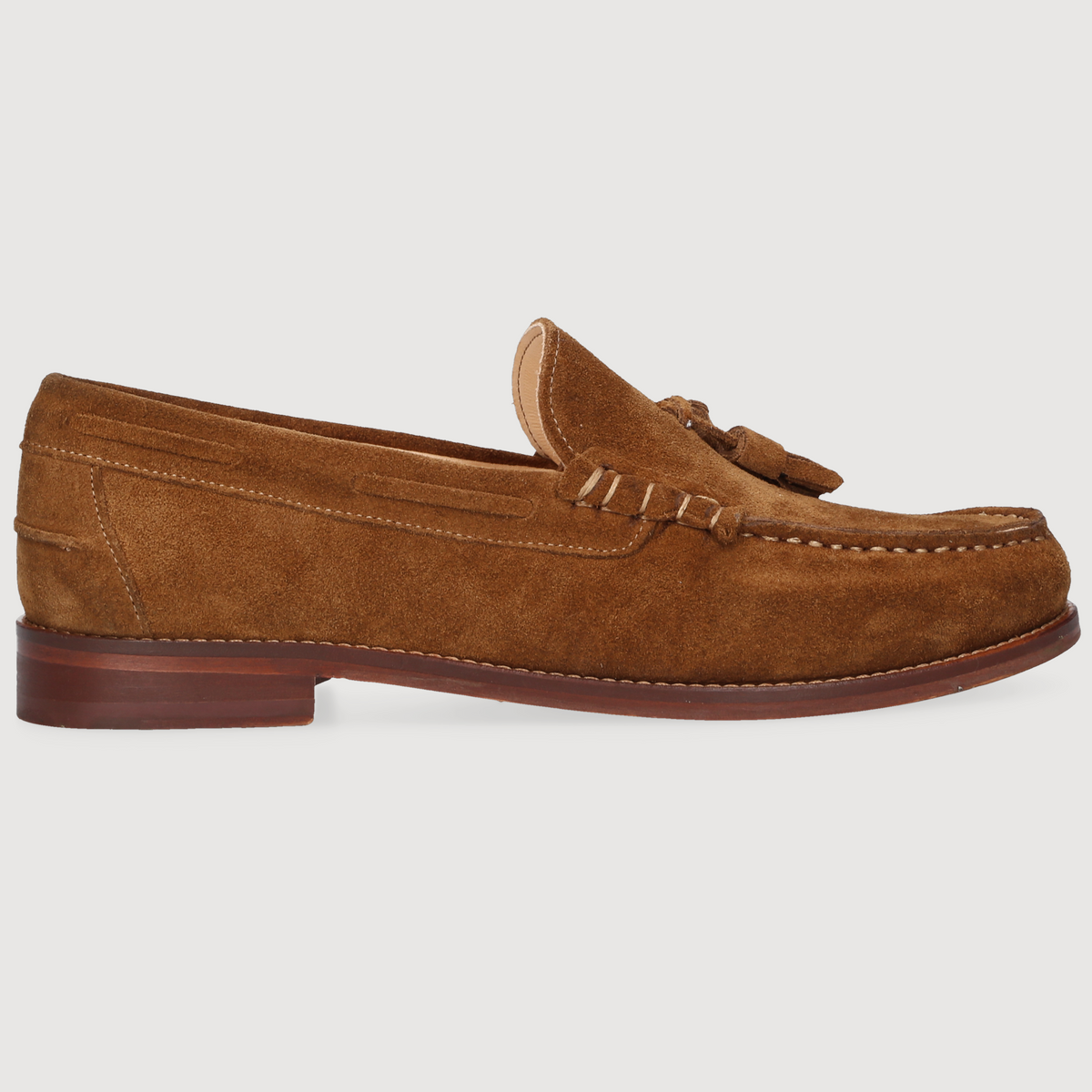 Henry Stevens Herren Loafer Riley Tassel Caramel