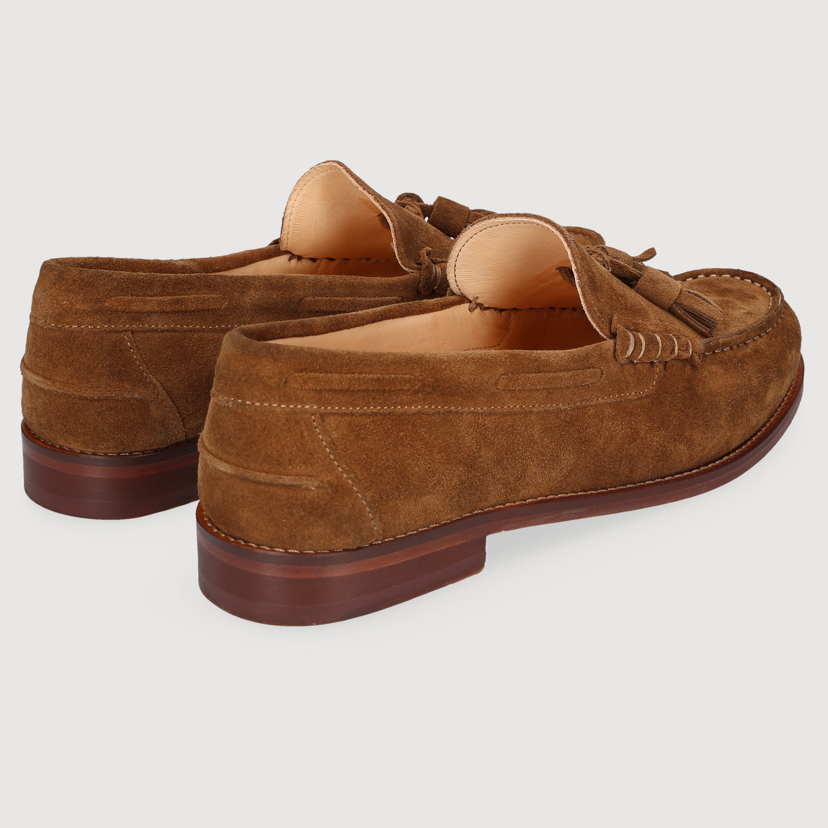 Henry Stevens Herren Loafer Riley Tassel Caramel