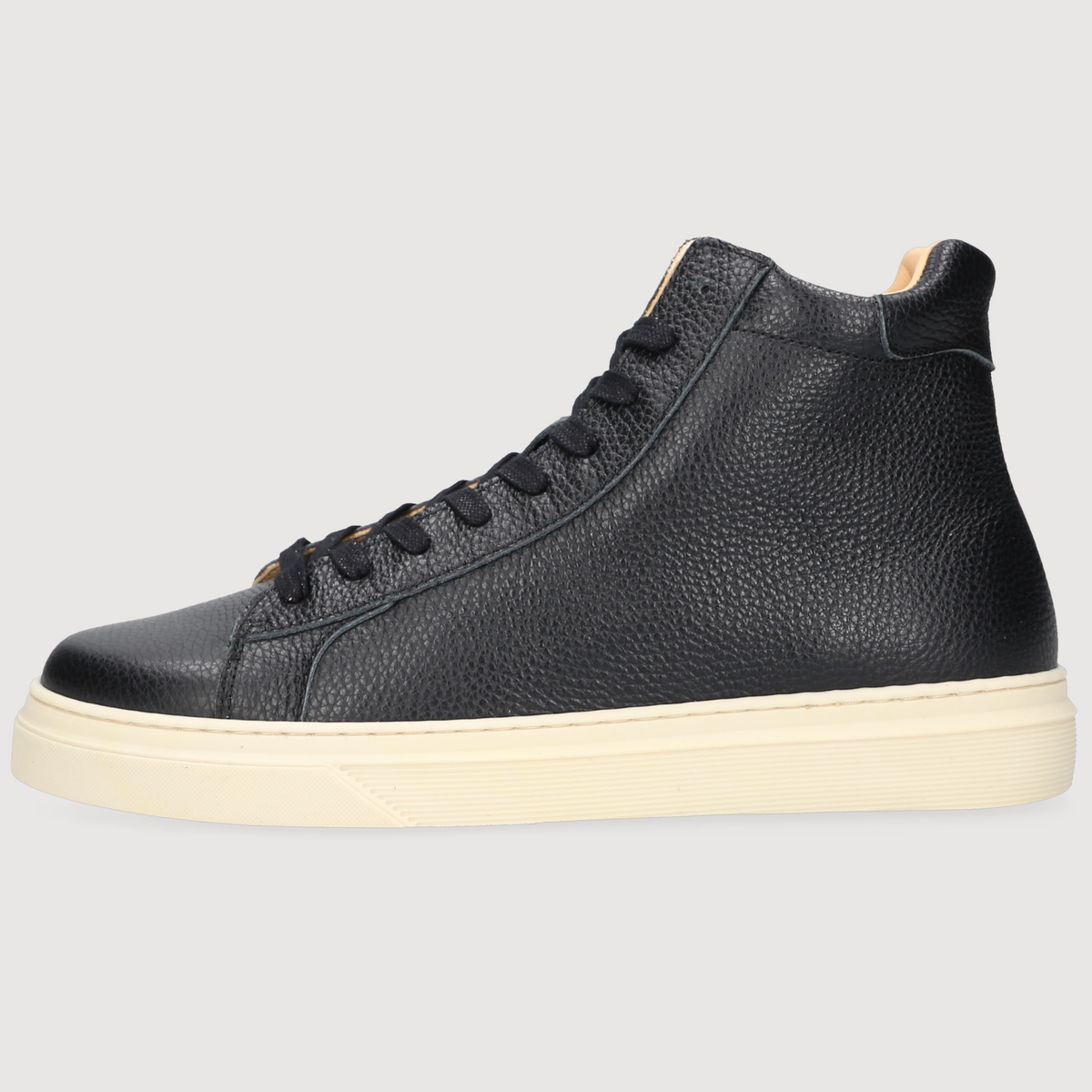 Henry Stevens Herren Sneaker Travis Plain Black/White