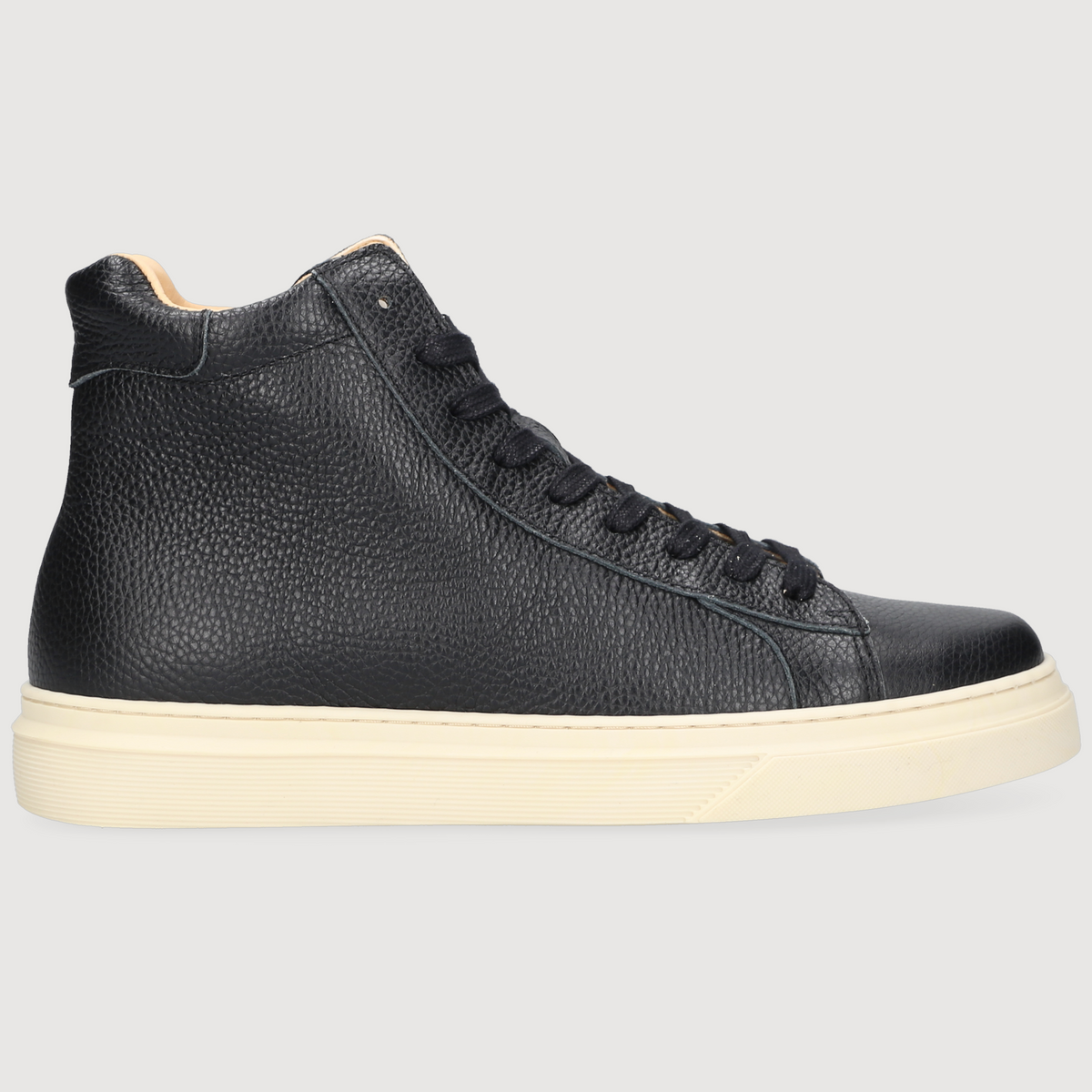 Henry Stevens Herren Sneaker Travis Plain Black/White