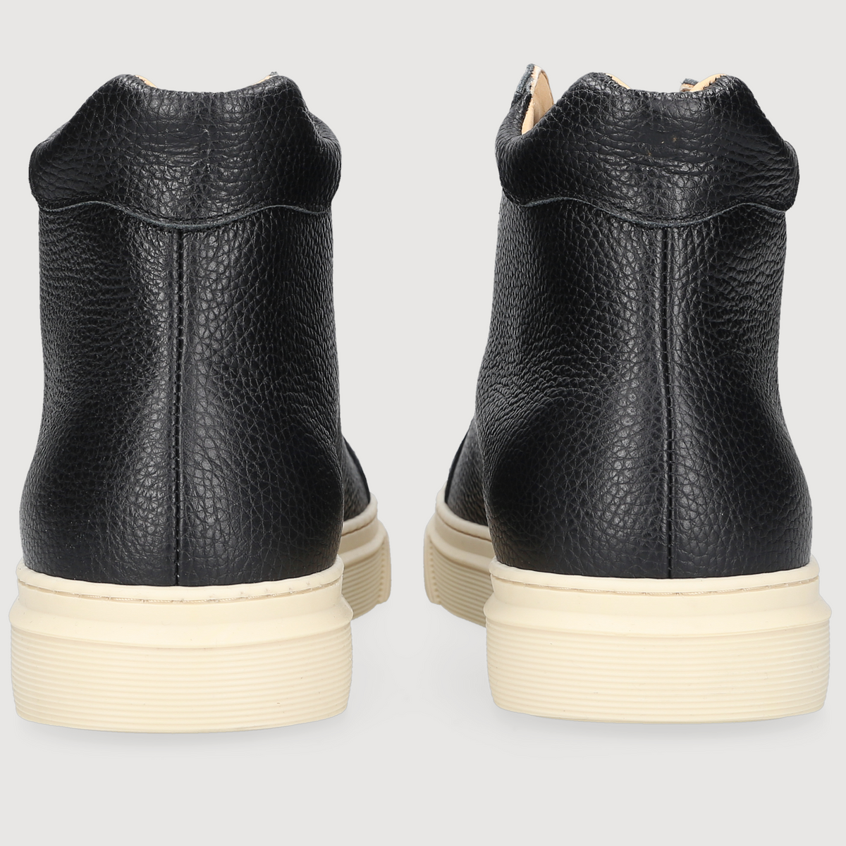Henry Stevens Herren Sneaker Travis Plain Black/White