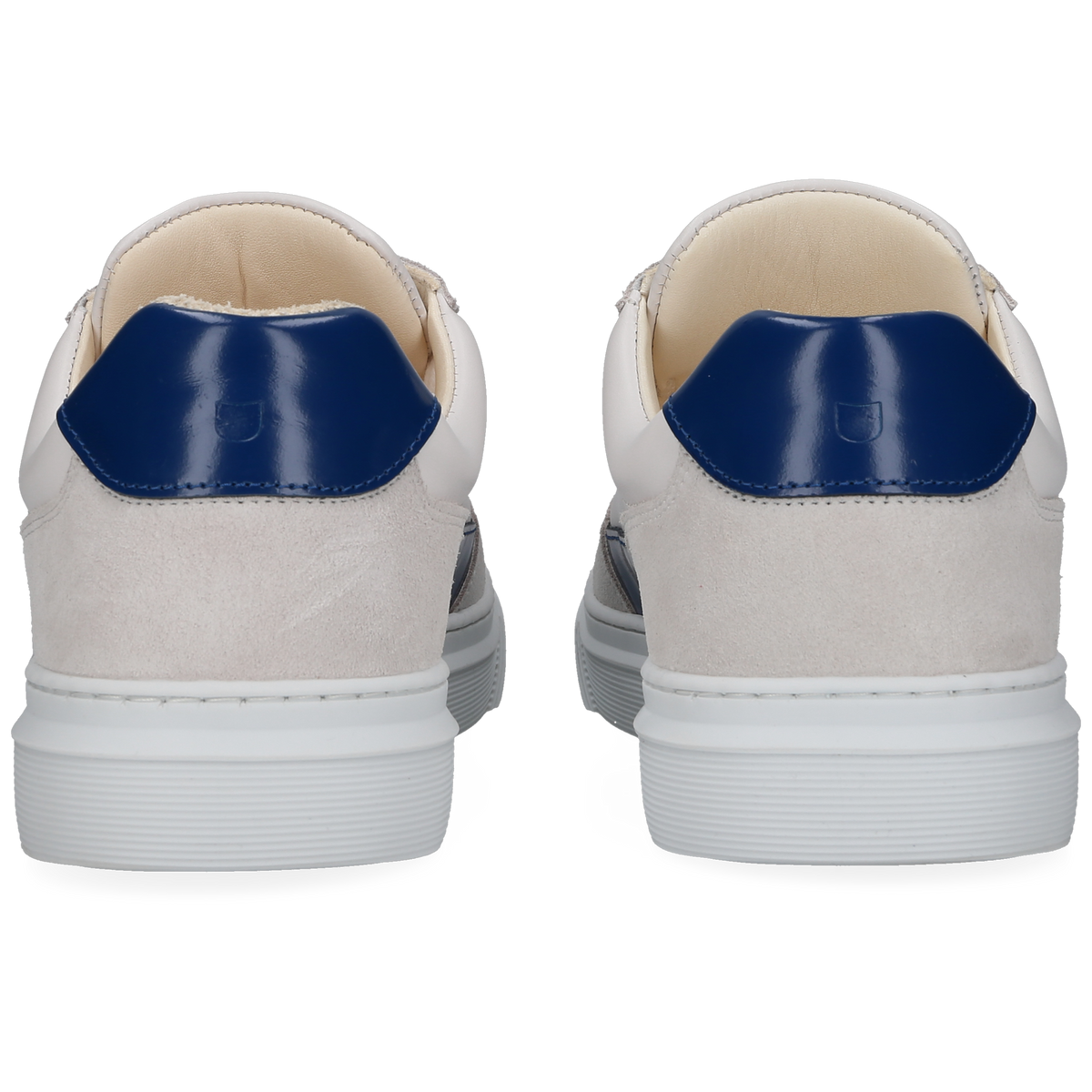 Henry Stevens Herren Sneaker Travis Plain Weiß/Blau