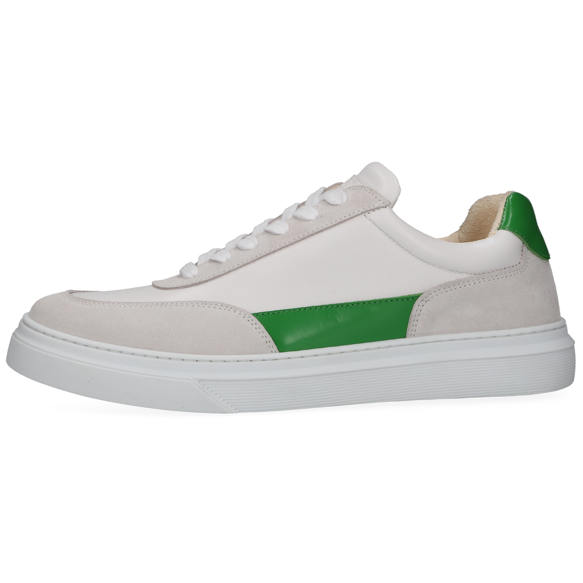 Henry Stevens Men's Sneaker Travis Plain White/Green