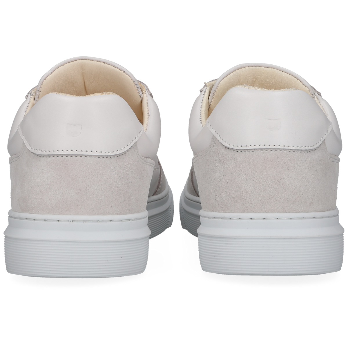 Henry Stevens Herren Sneaker Travis Plain Weiß/Grau