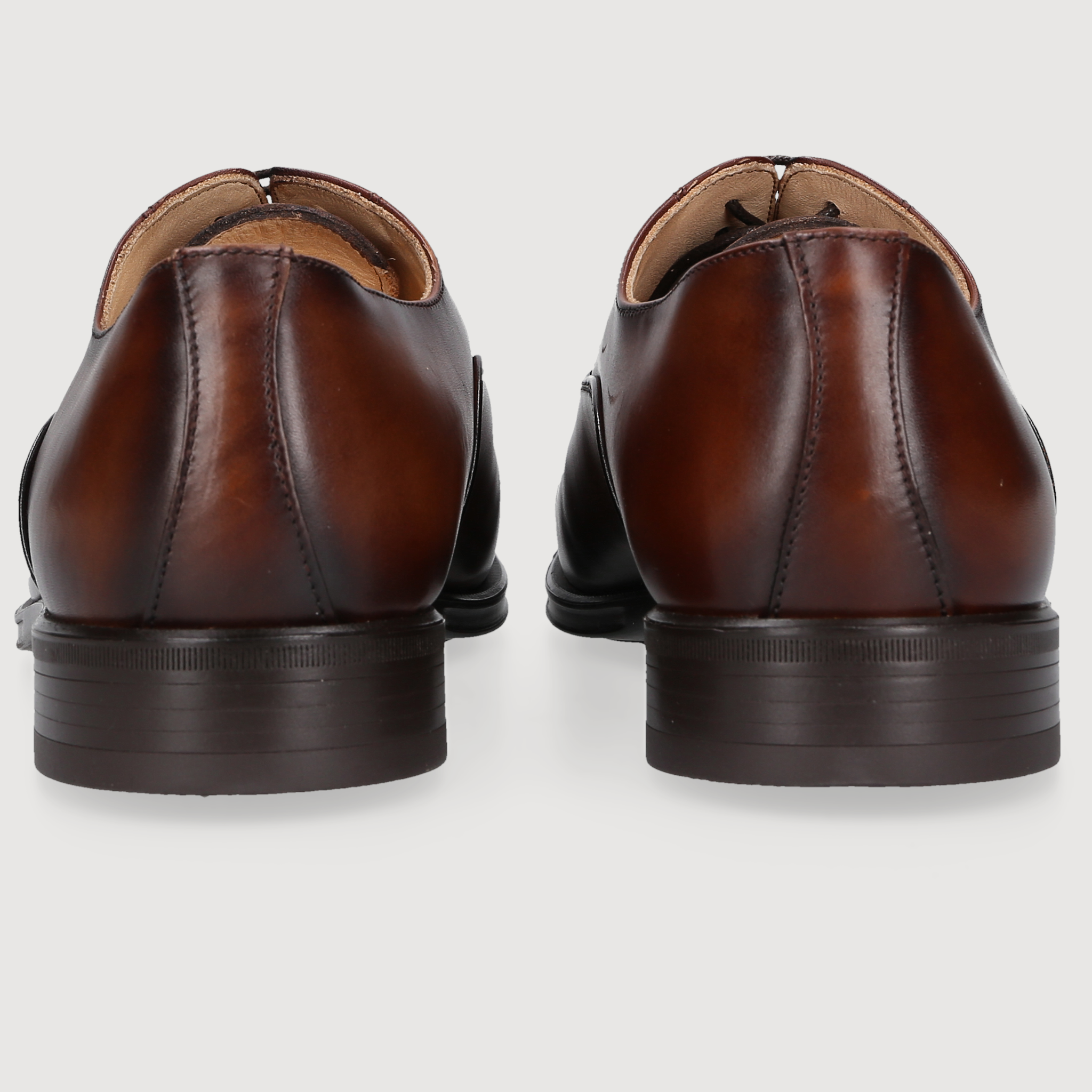 Henry Stevens Herren Klassiker Wes Captoe Mittelbraun