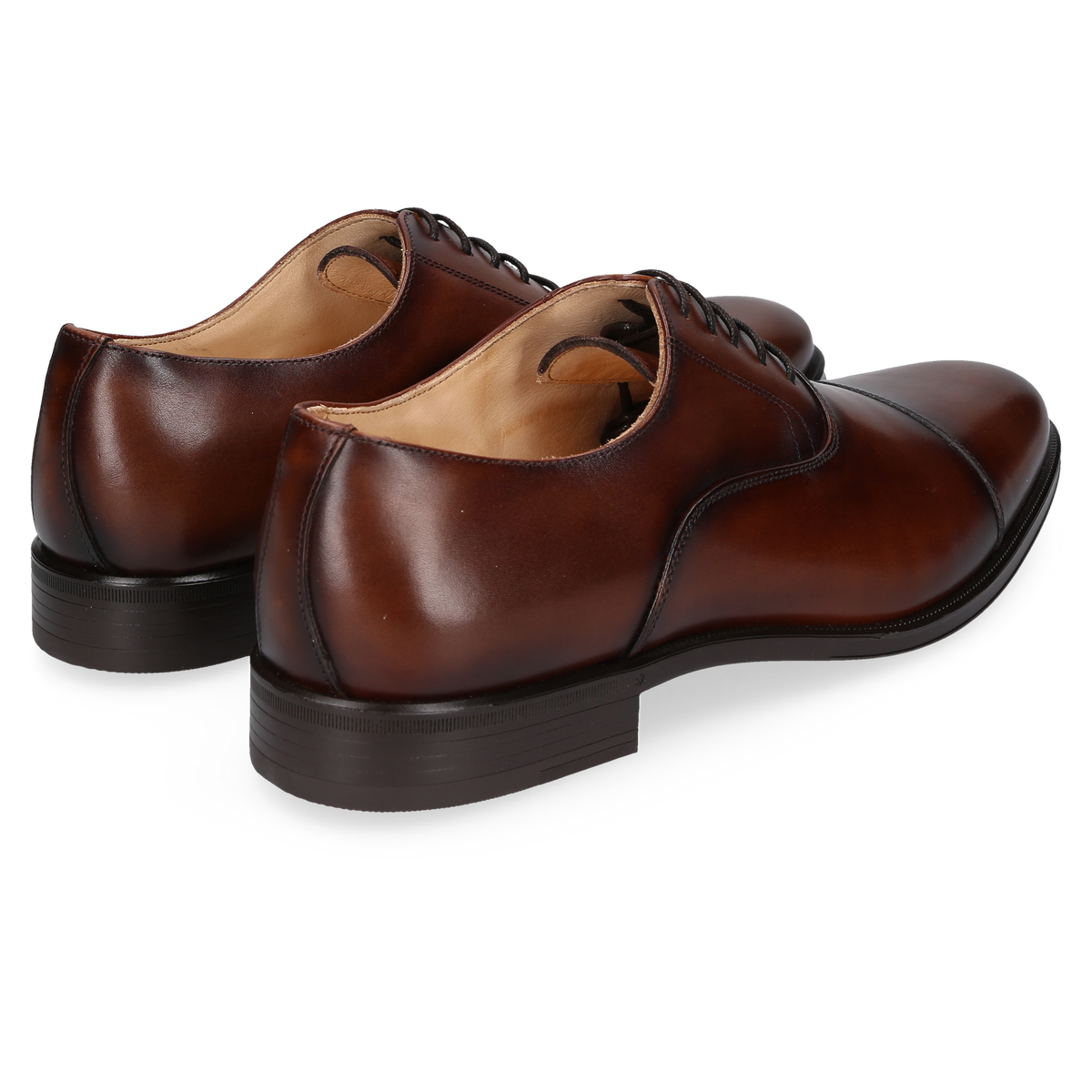 Henry Stevens Men's Classic Wes Captoe Medium Brown