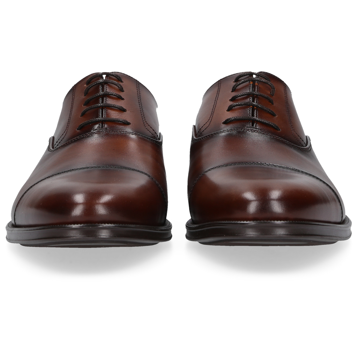 Henry Stevens Men's Classic Wes Captoe Medium Brown