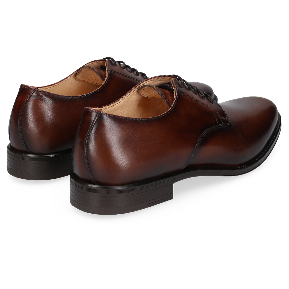 Henry Stevens Men's Classic Wes Plain Medium Brown