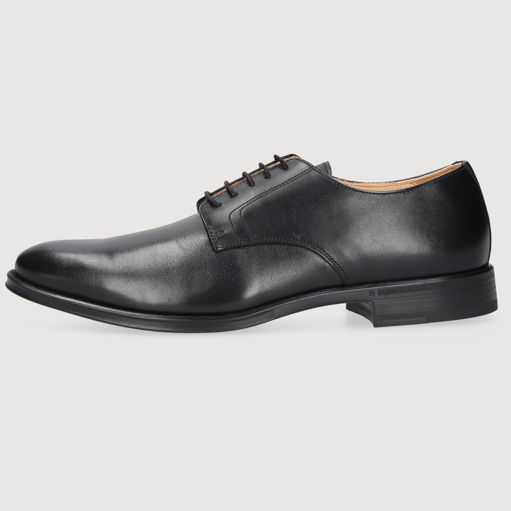 Henry Stevens Herren Klassiker Wes Plain Schwarz