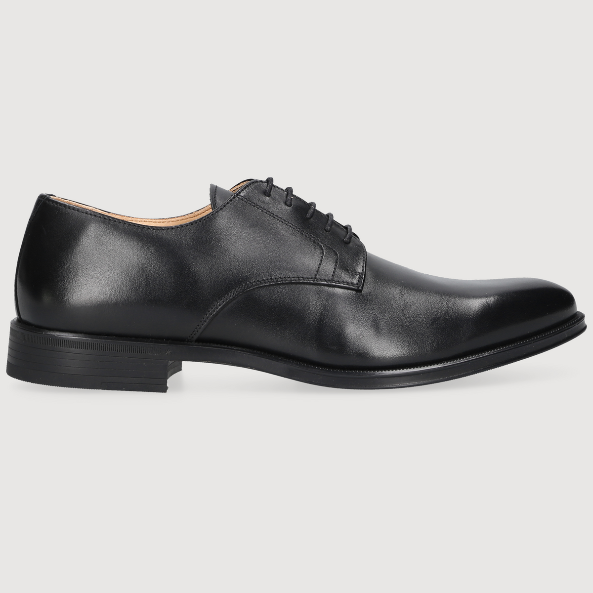 Henry Stevens Herren Klassiker Wes Plain Schwarz