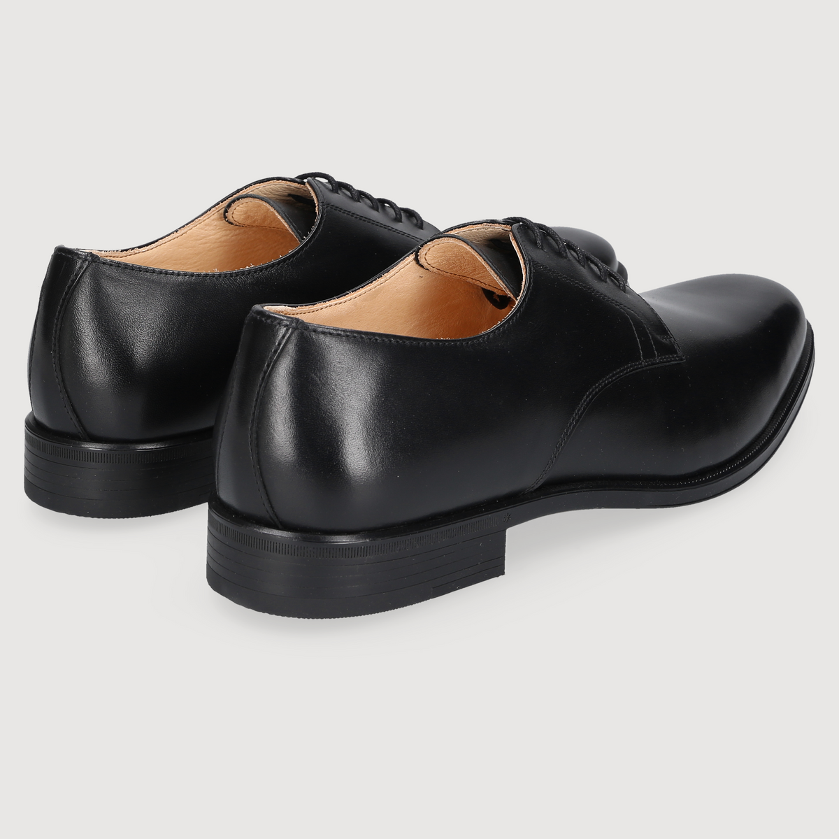 Henry Stevens Herren Klassiker Wes Plain Schwarz