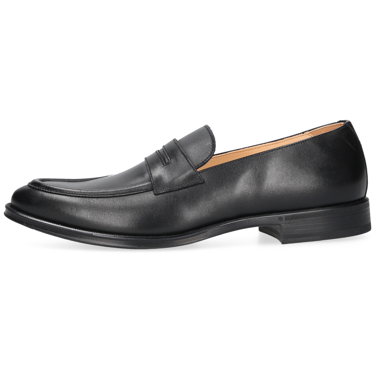 Henry Stevens Men's Loafer Wes Penny Black