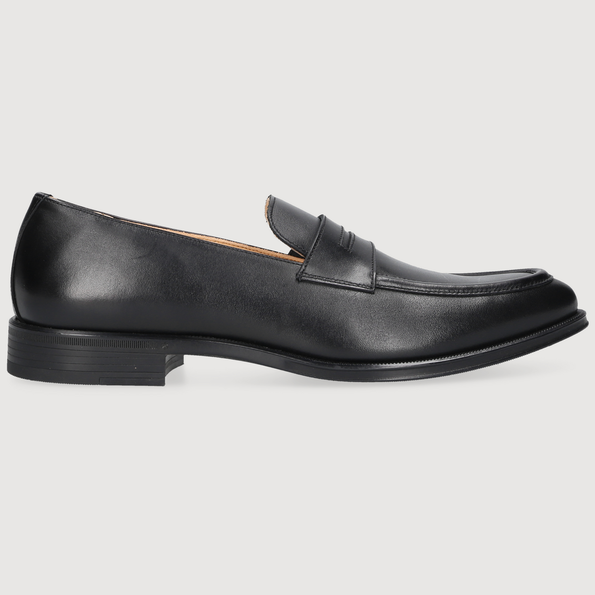 Henry Stevens Herren Loafer Wes Penny Schwarz