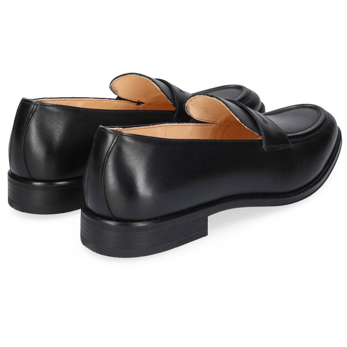 Henry Stevens Men's Loafer Wes Penny Black