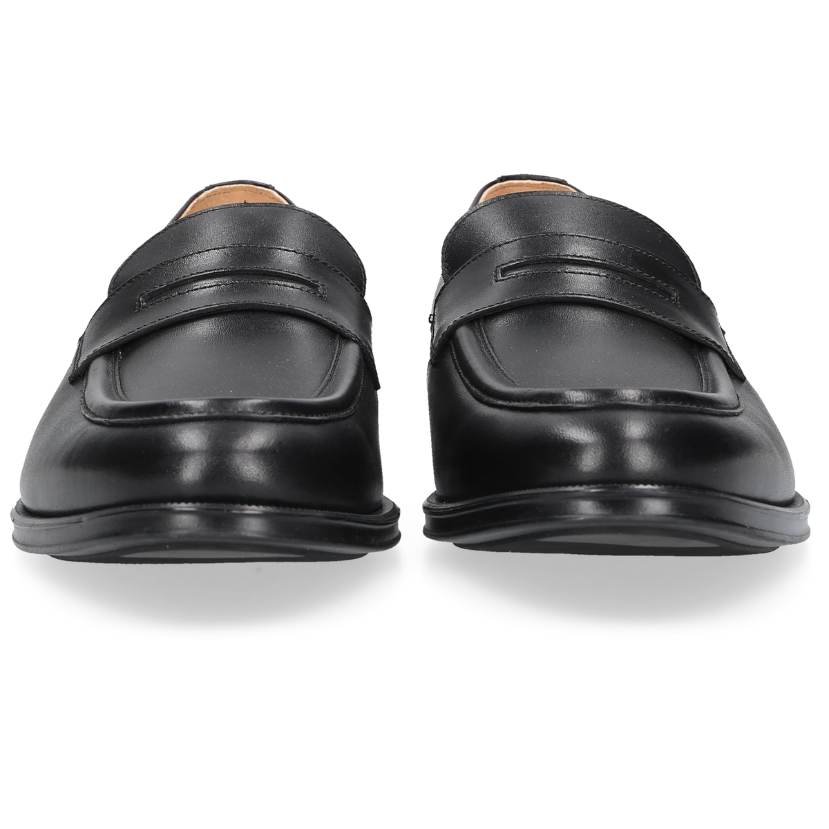 Henry Stevens Men's Loafer Wes Penny Black