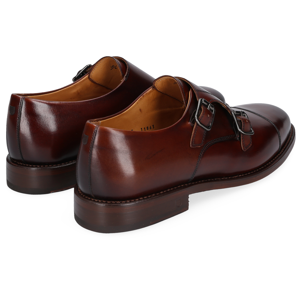Henry Stevens Herren Businessschuhe Winston CDM - Schwarzbraun