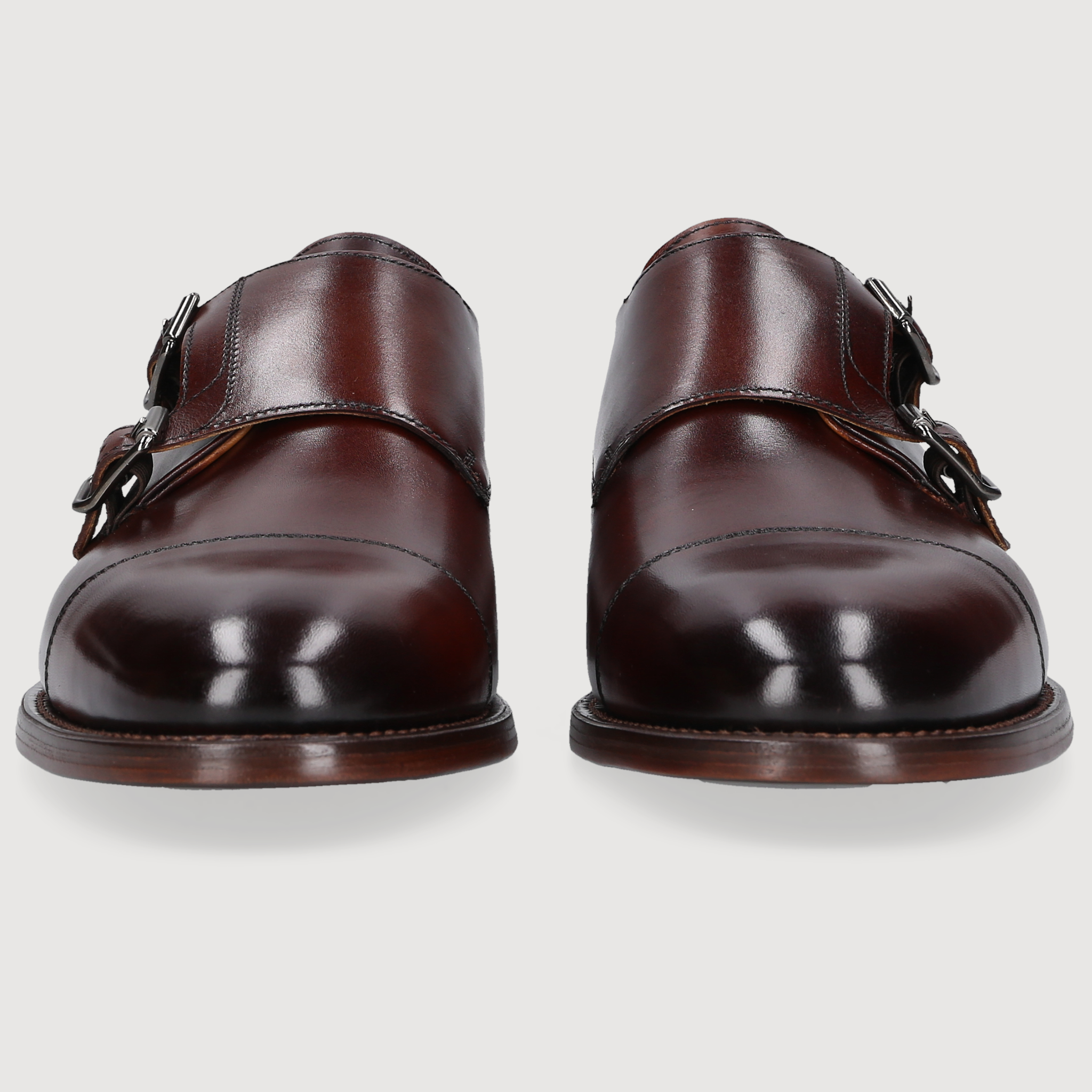 Henry Stevens Herren Businessschuhe Winston CDM - Schwarzbraun