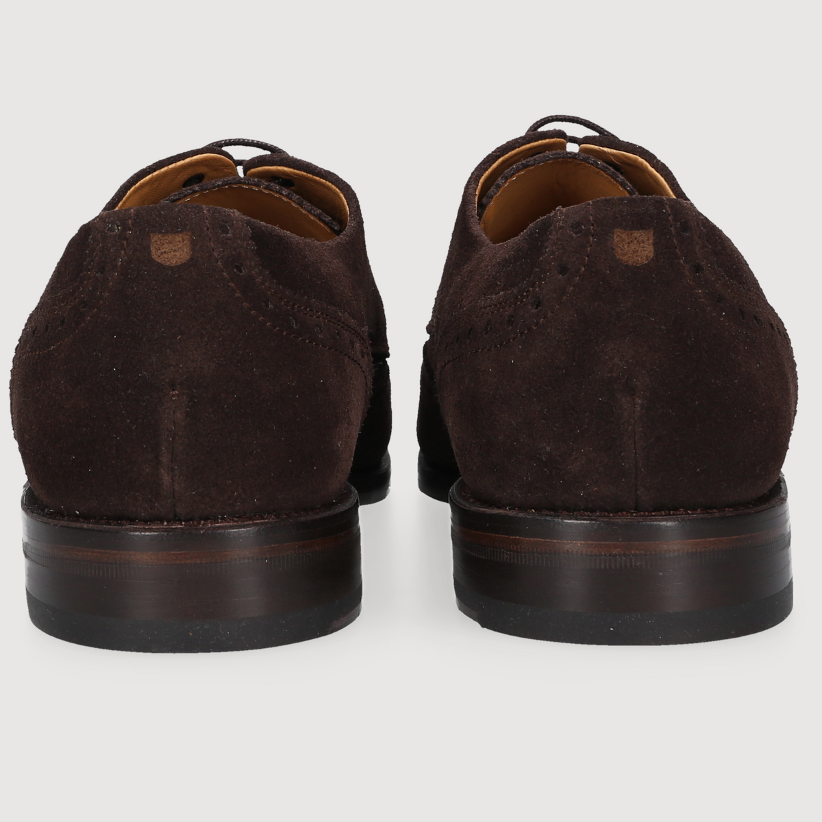 Henry Stevens Herren Klassiker Winston Full-Brogue Dark brown