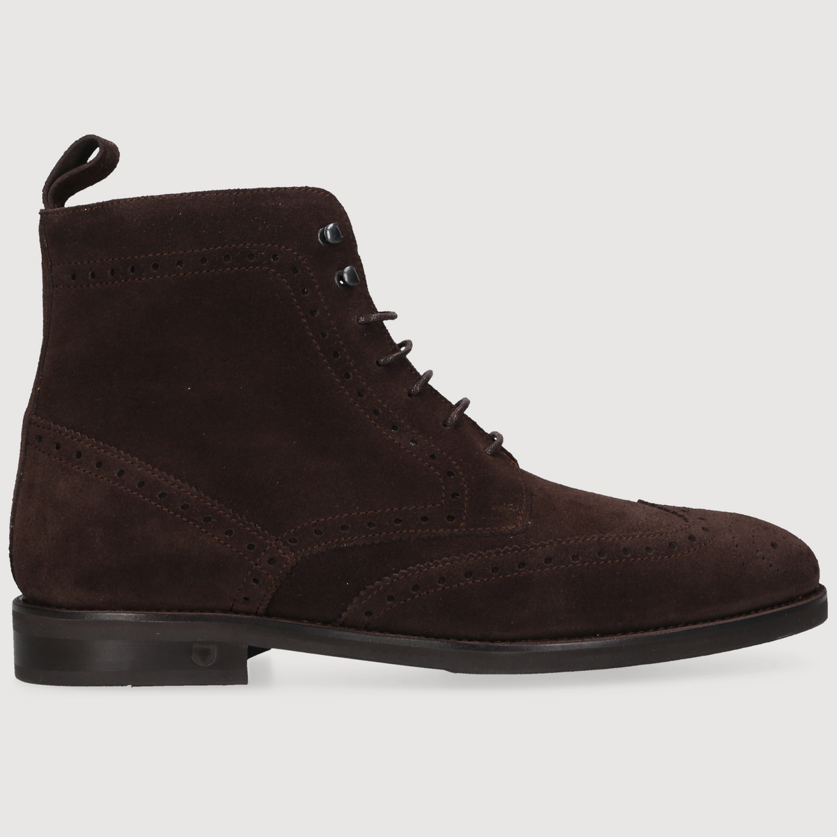 Henry Stevens Herren Boot Winston Full-Brogue Dark brown
