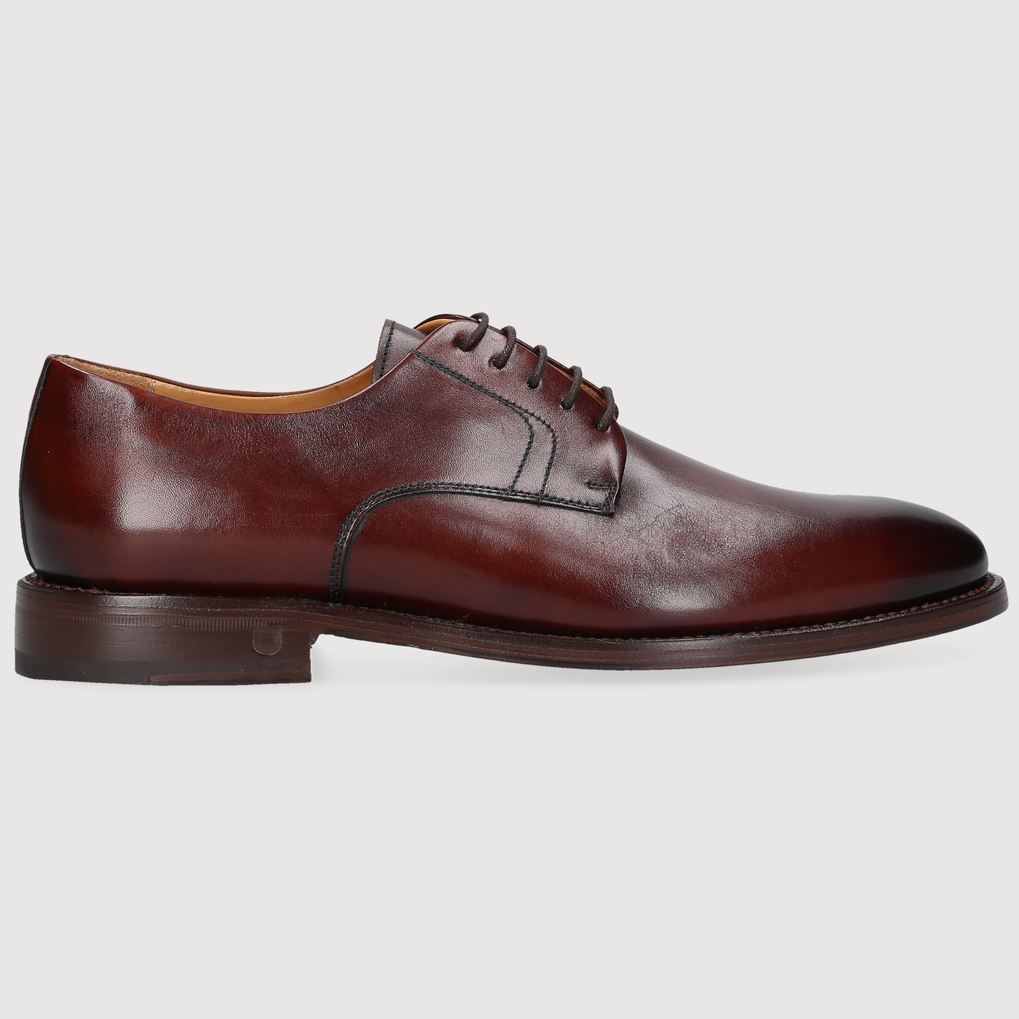Henry Stevens Herren Businessschuhe Winston PD - Schwarzbraun