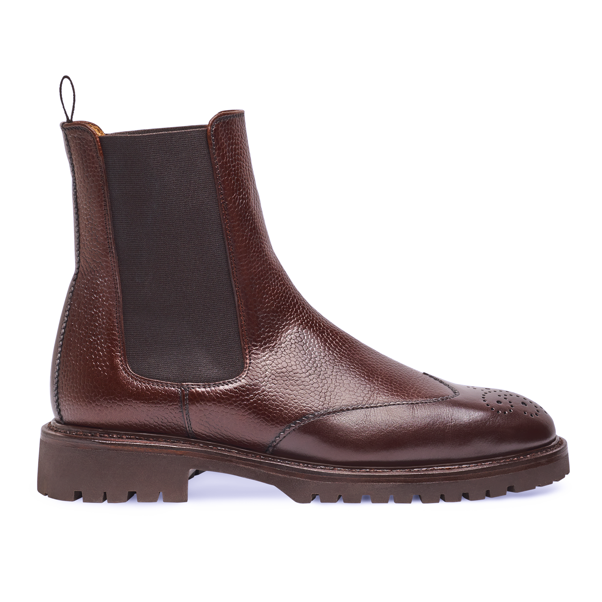 Henry Stevens Damen Stiefeletten Bonnie FBCB3 - Dunkelbraun