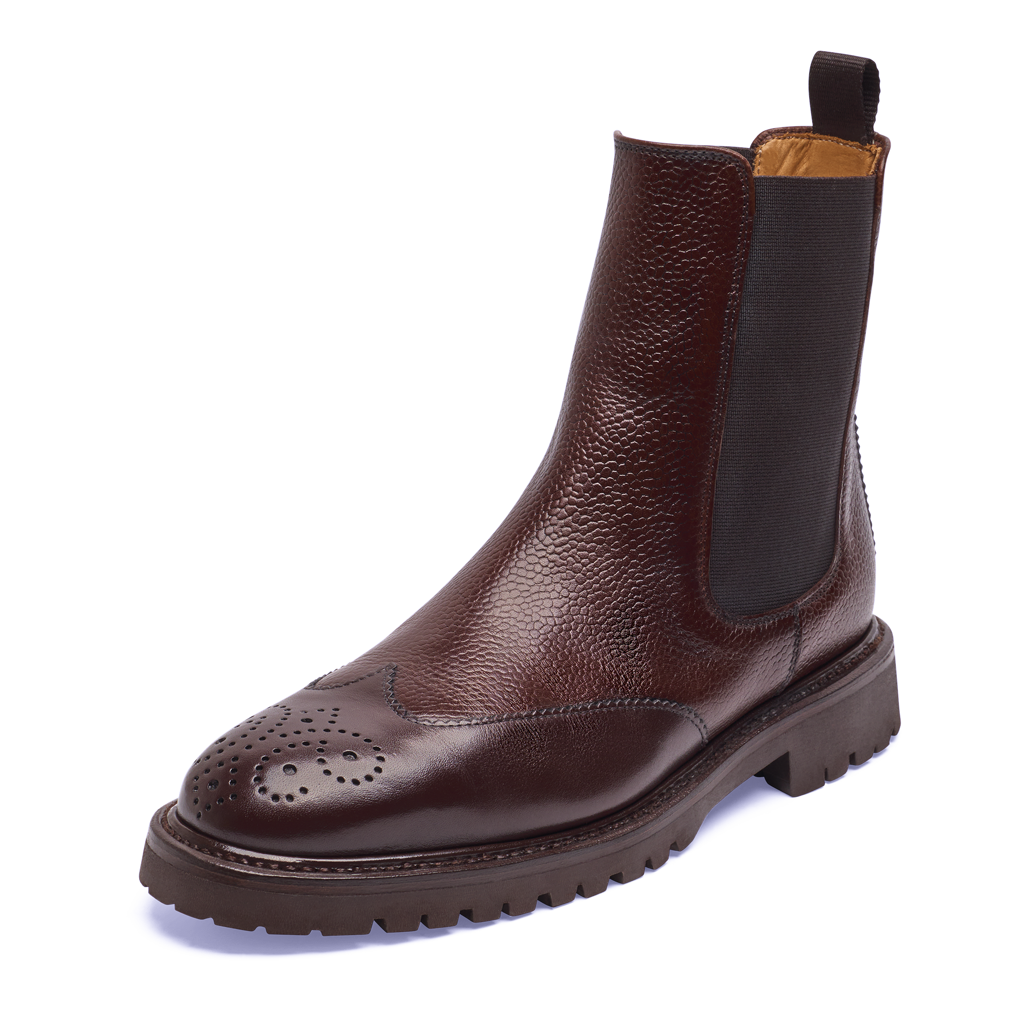 Henry Stevens Damen Stiefeletten Bonnie FBCB3 - Dunkelbraun