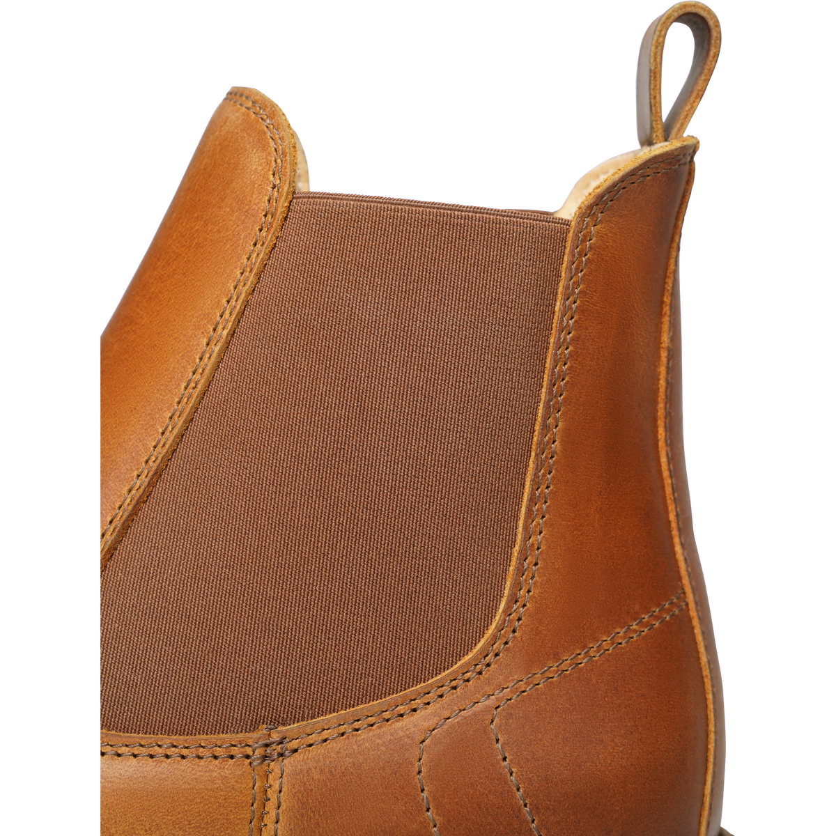 Henry Stevens Damen Boot Betty Plain Cognac