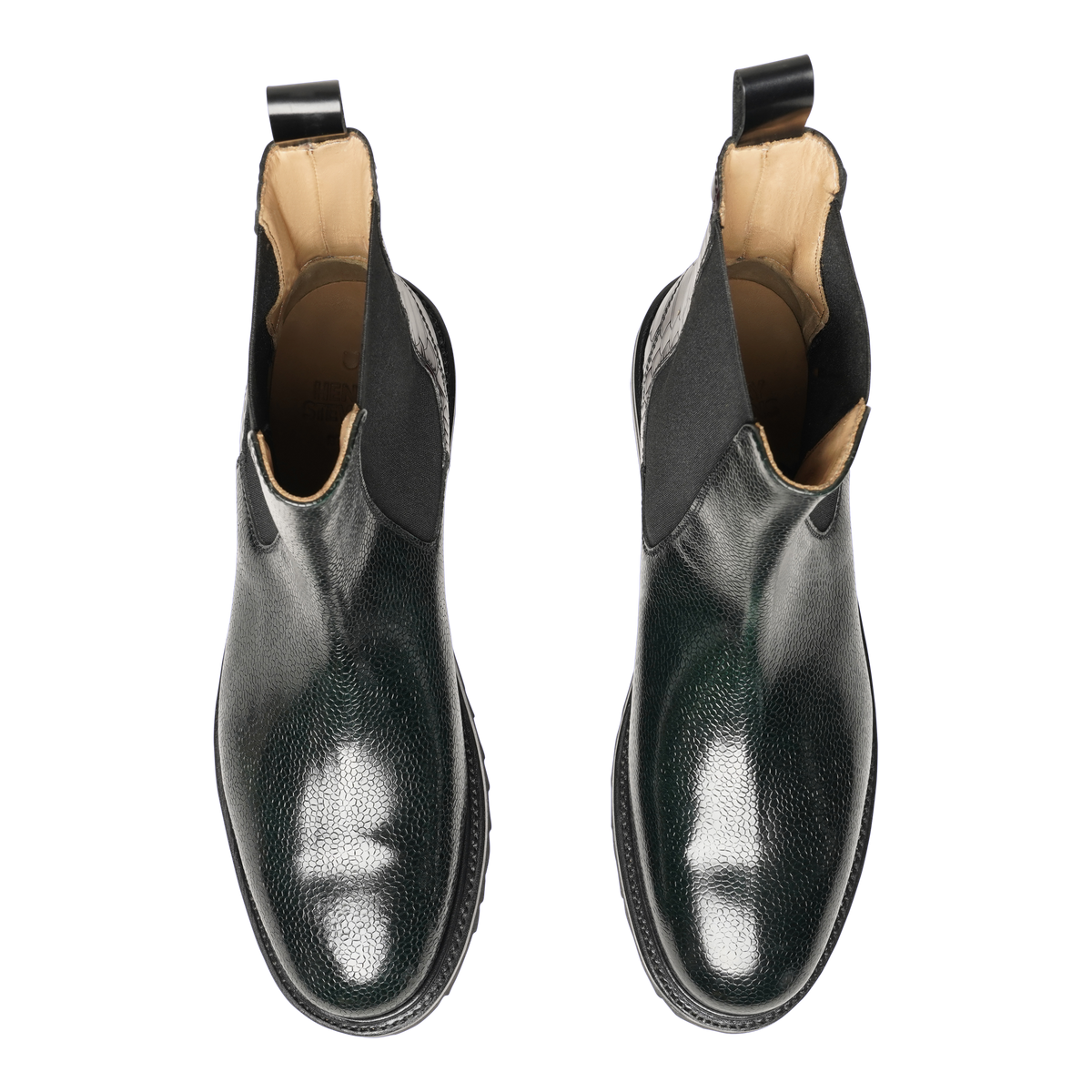 Henry Stevens Damen Boot Bonnie Plain Grün/Blau/Bordeaux