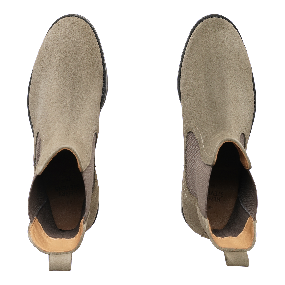 Henry Stevens Damen Boot Eva Plain Grau