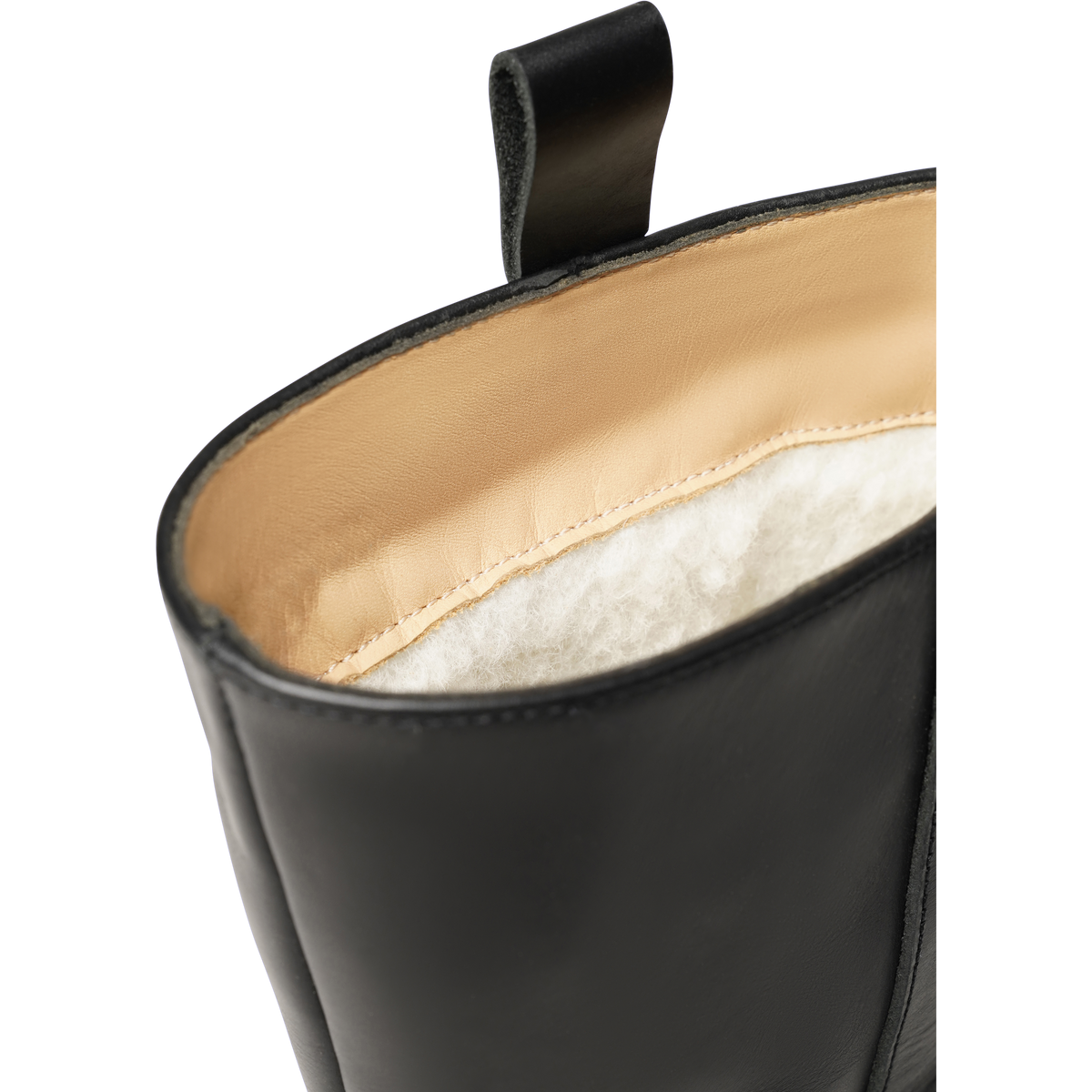 Henry Stevens Damen Boot Eva Plain Schwarz