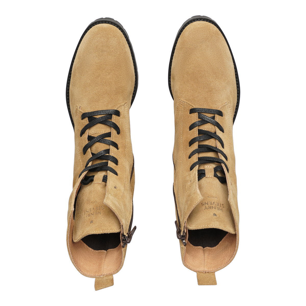Henry Stevens Damen Boot Eva Plain Hellbraun