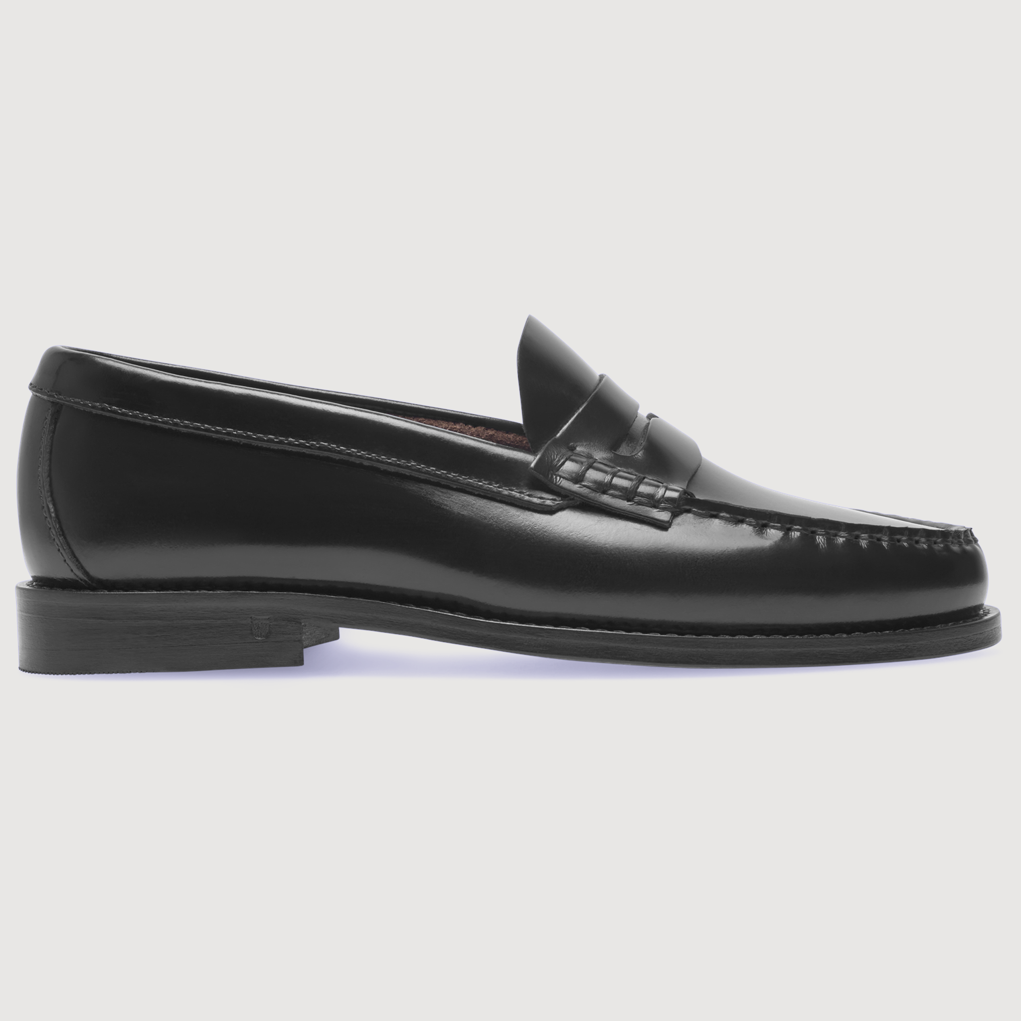 Henry Stevens Damen Loafer Hunter Penny Schwarz