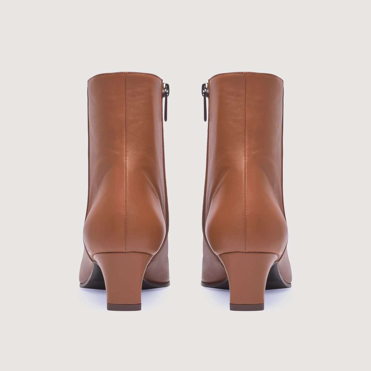 Henry Stevens Damen Boot Madison Plain Braun