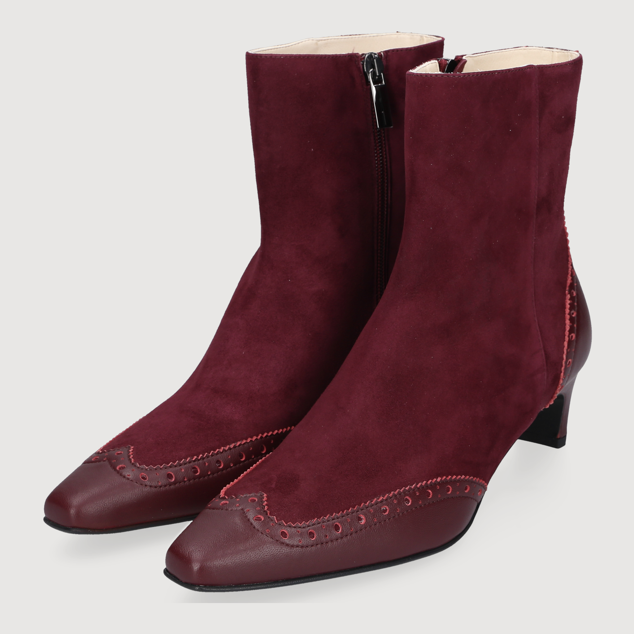 Henry Stevens Damen Stiefeletten Madison ZB40 - Bordeaux