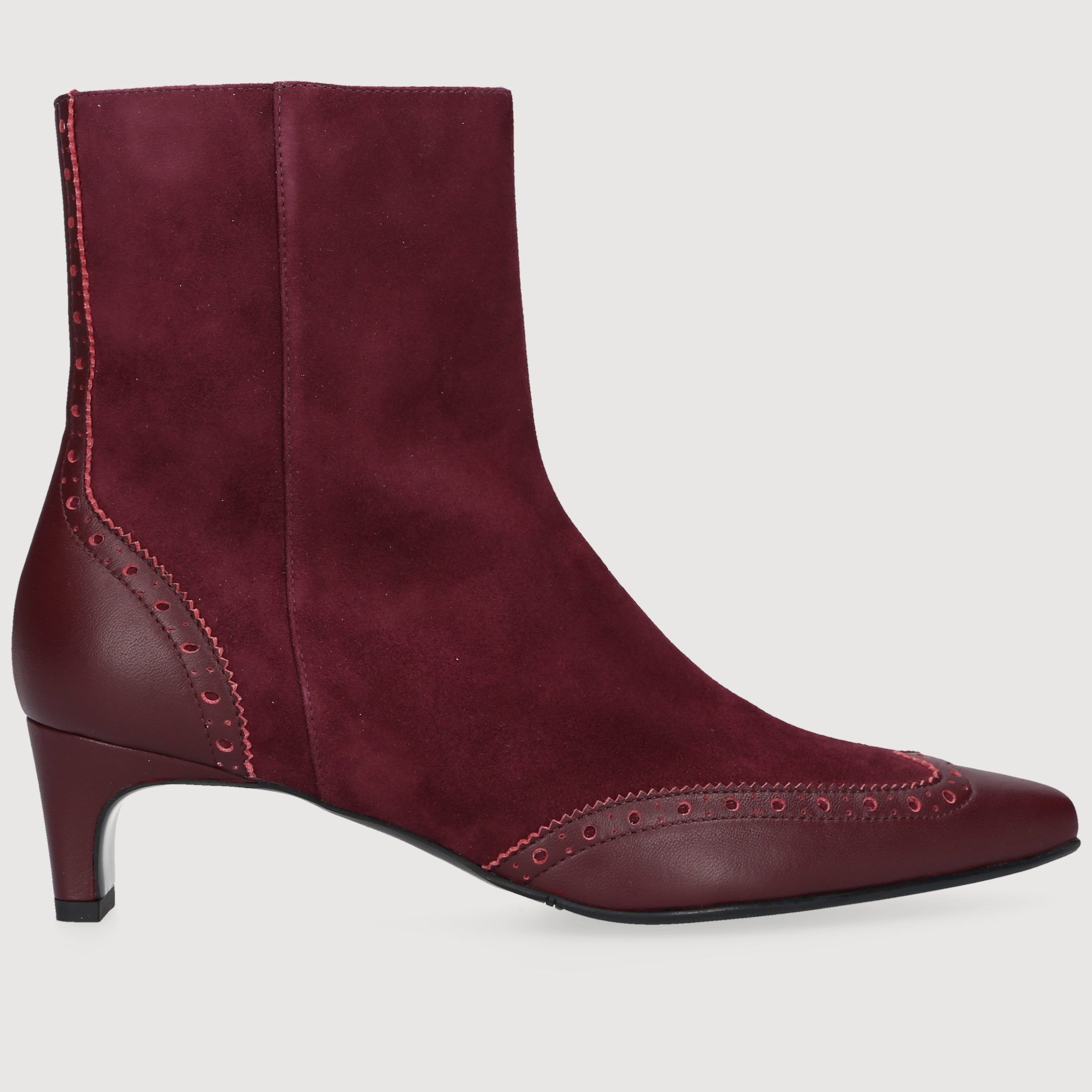 Henry Stevens Damen Stiefeletten Madison ZB40 - Bordeaux