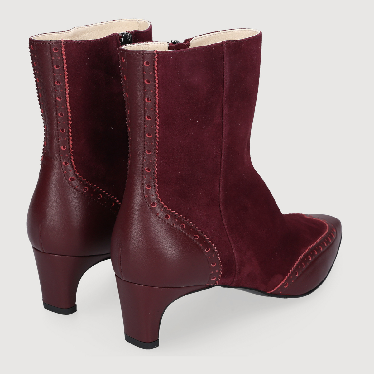 Henry Stevens Damen Stiefeletten Madison ZB40 - Bordeaux