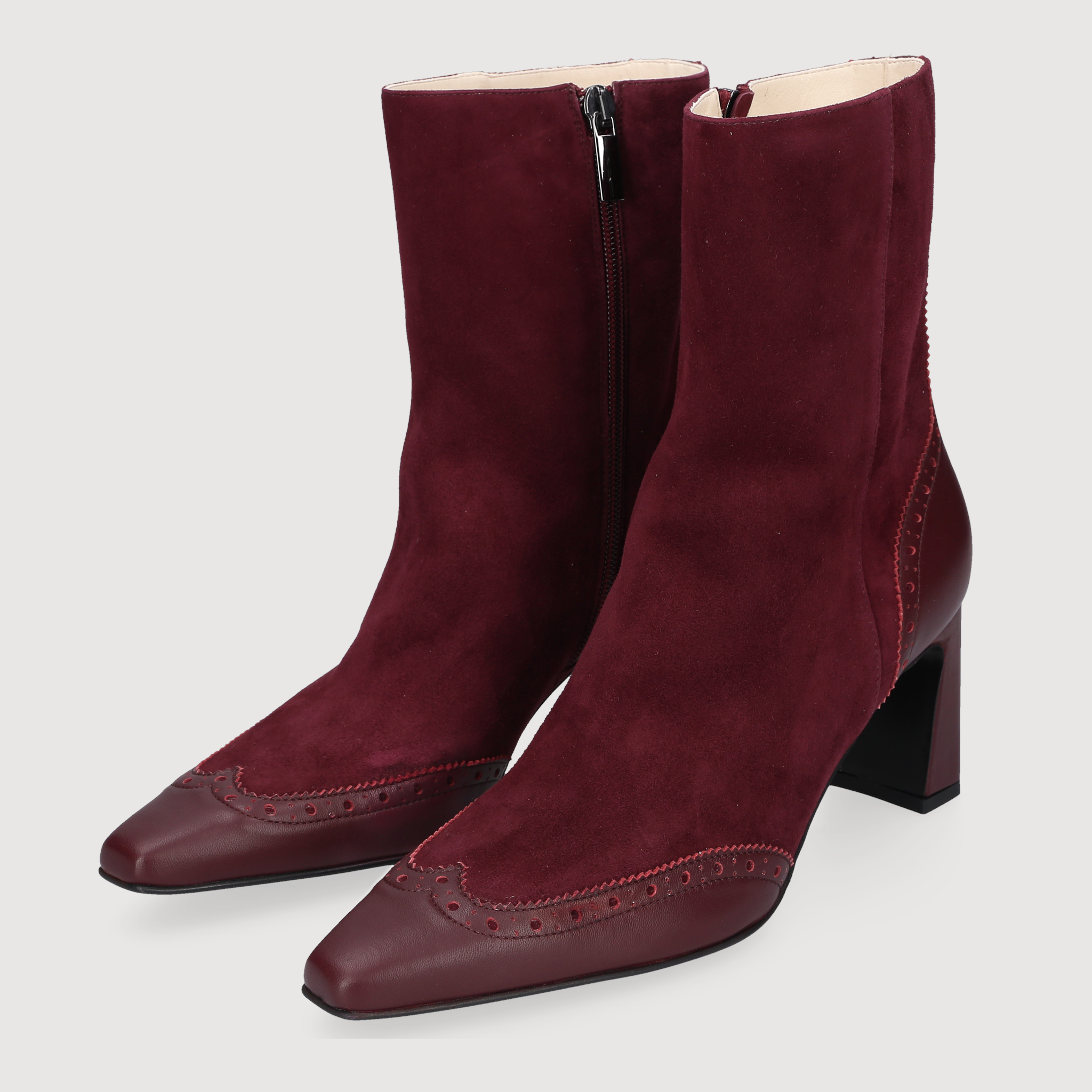 Henry Stevens Damen Stiefeletten Madison ZB70 - Bordeaux