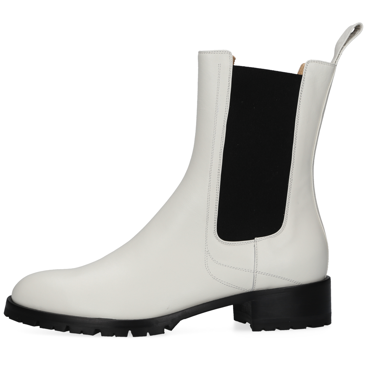 Henry Stevens Damen Boot Ava Plain Weiß