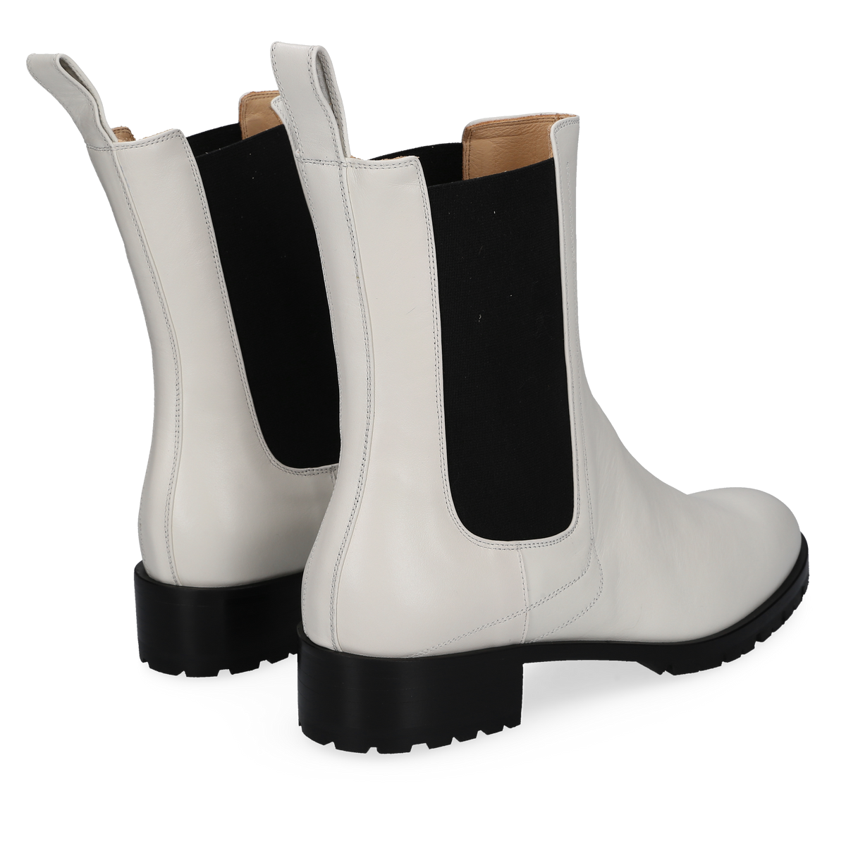 Henry Stevens Damen Boot Ava Plain Weiß
