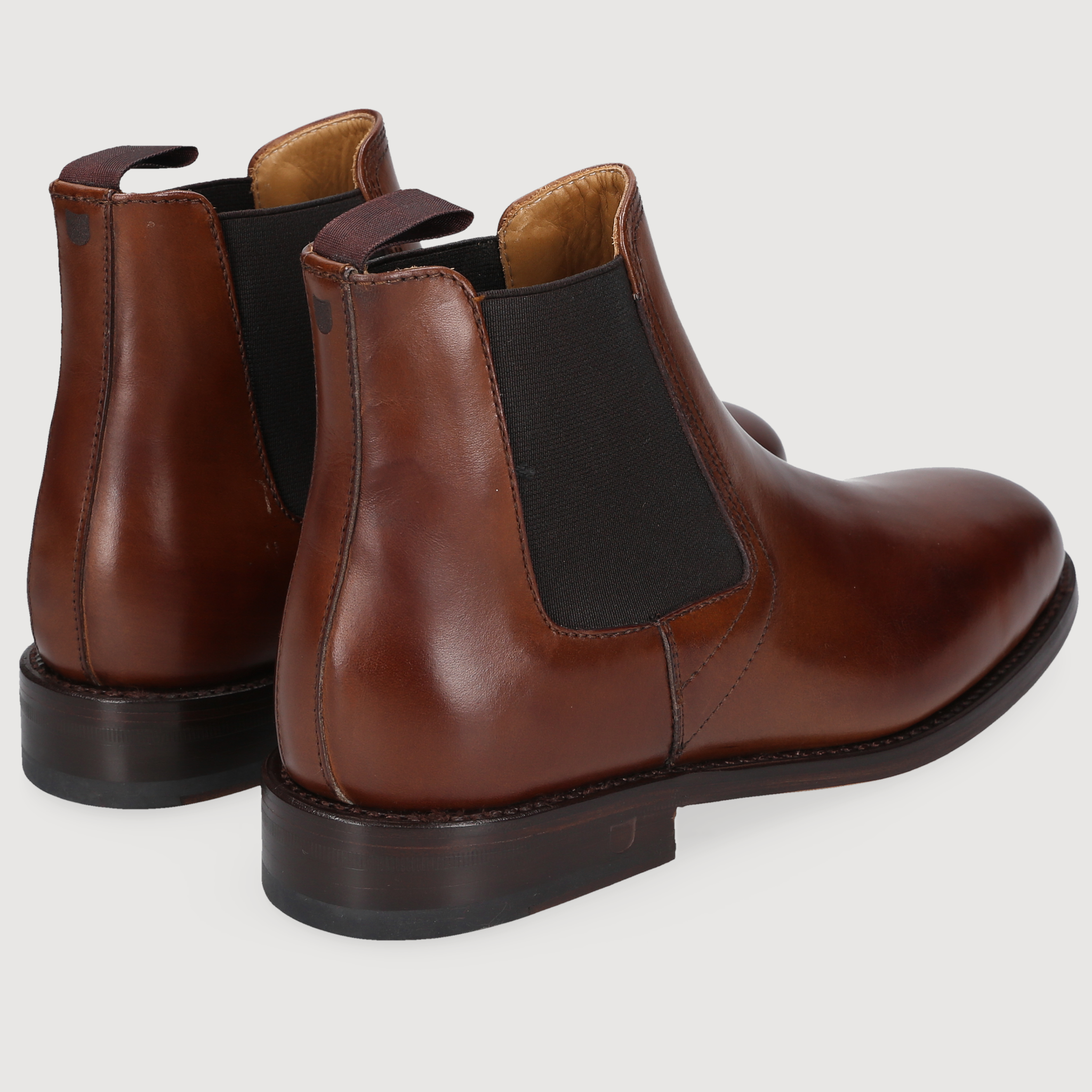 Henry Stevens Damen Boot Ella Plain Mittelbraun
