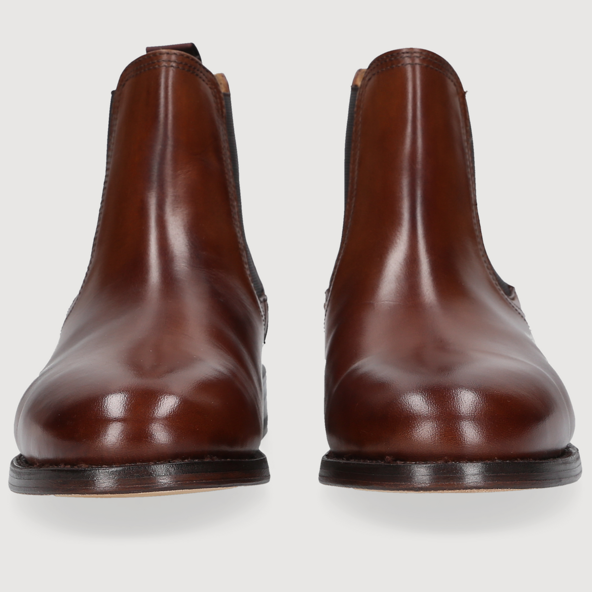 Henry Stevens Damen Boot Ella Plain Mittelbraun