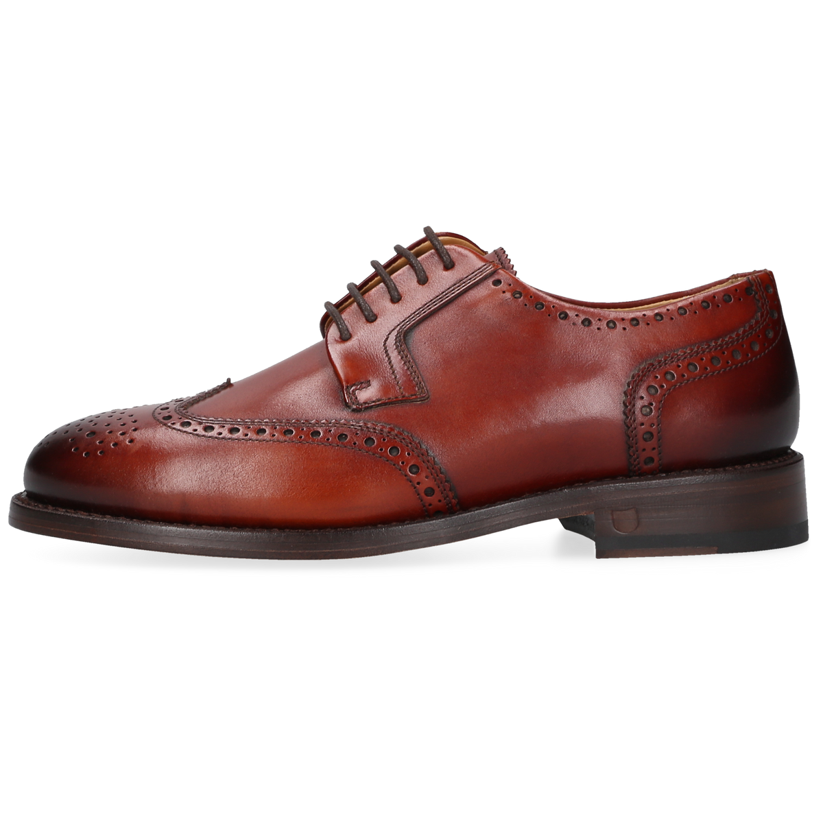 Henry Stevens Damen Klassiker Ella Full-Brogue Brandy