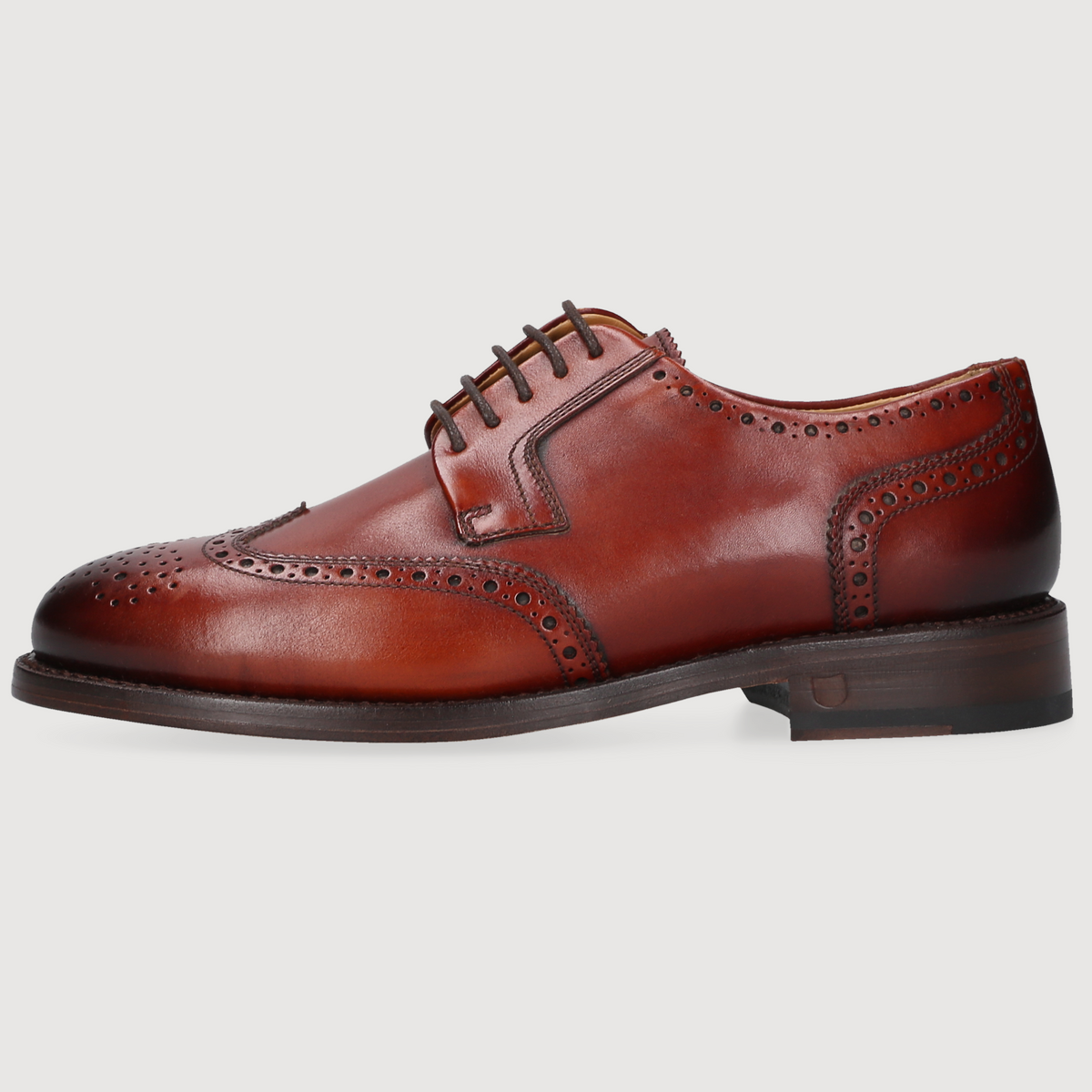 Henry Stevens Damen Klassiker Ella Full-Brogue Brandy