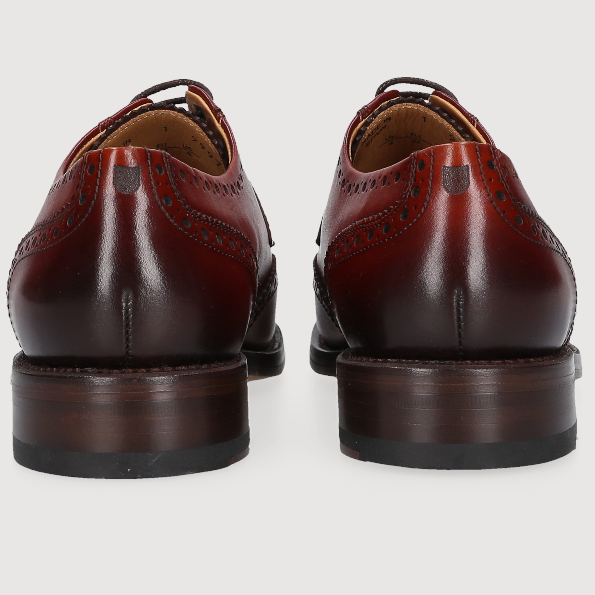 Henry Stevens Damen Klassiker Ella Full-Brogue Brandy