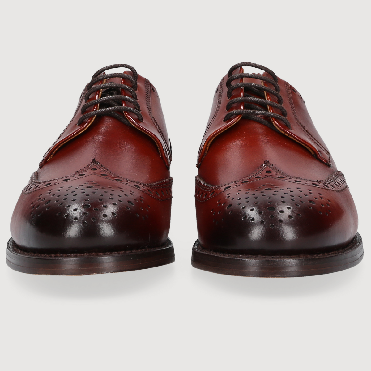 Henry Stevens Damen Klassiker Ella Full-Brogue Brandy