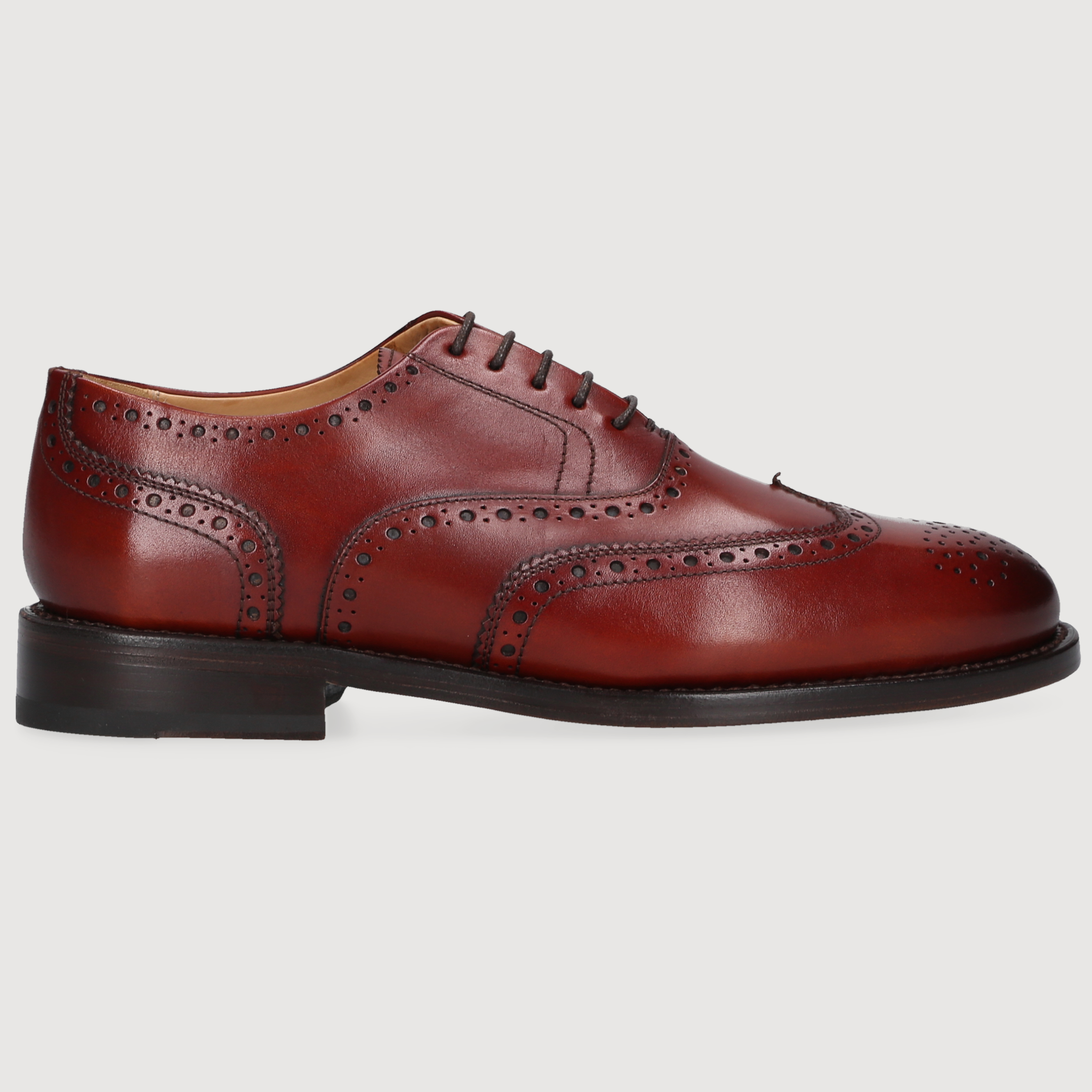 Henry Stevens Damen Klassiker Ella Full-Brogue Brandy