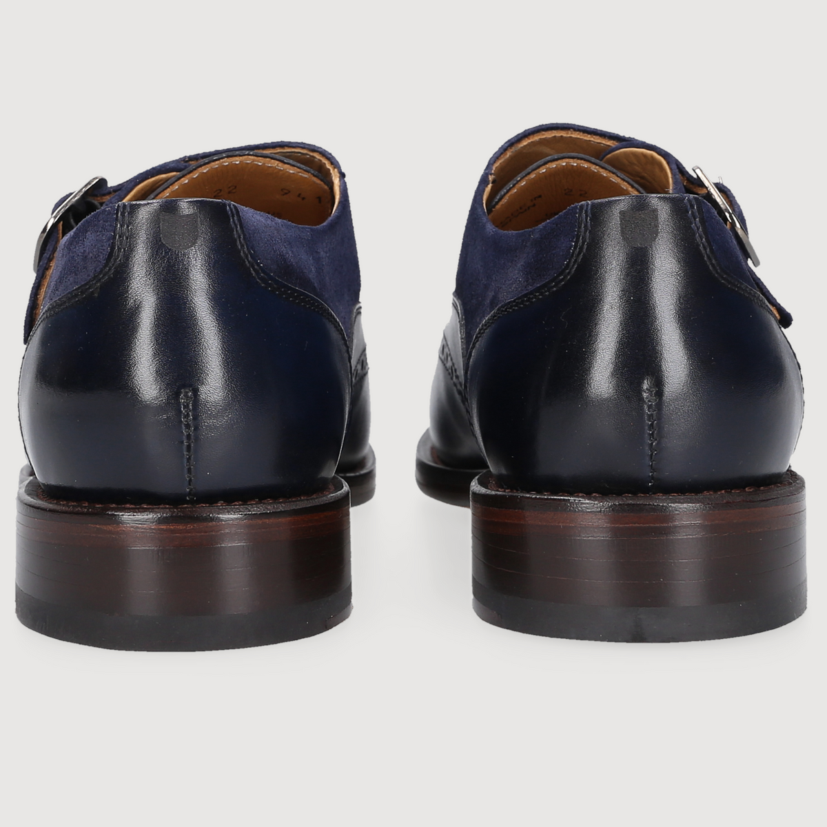 Henry Stevens Damen Klassiker Ella Full-Brogue Blau