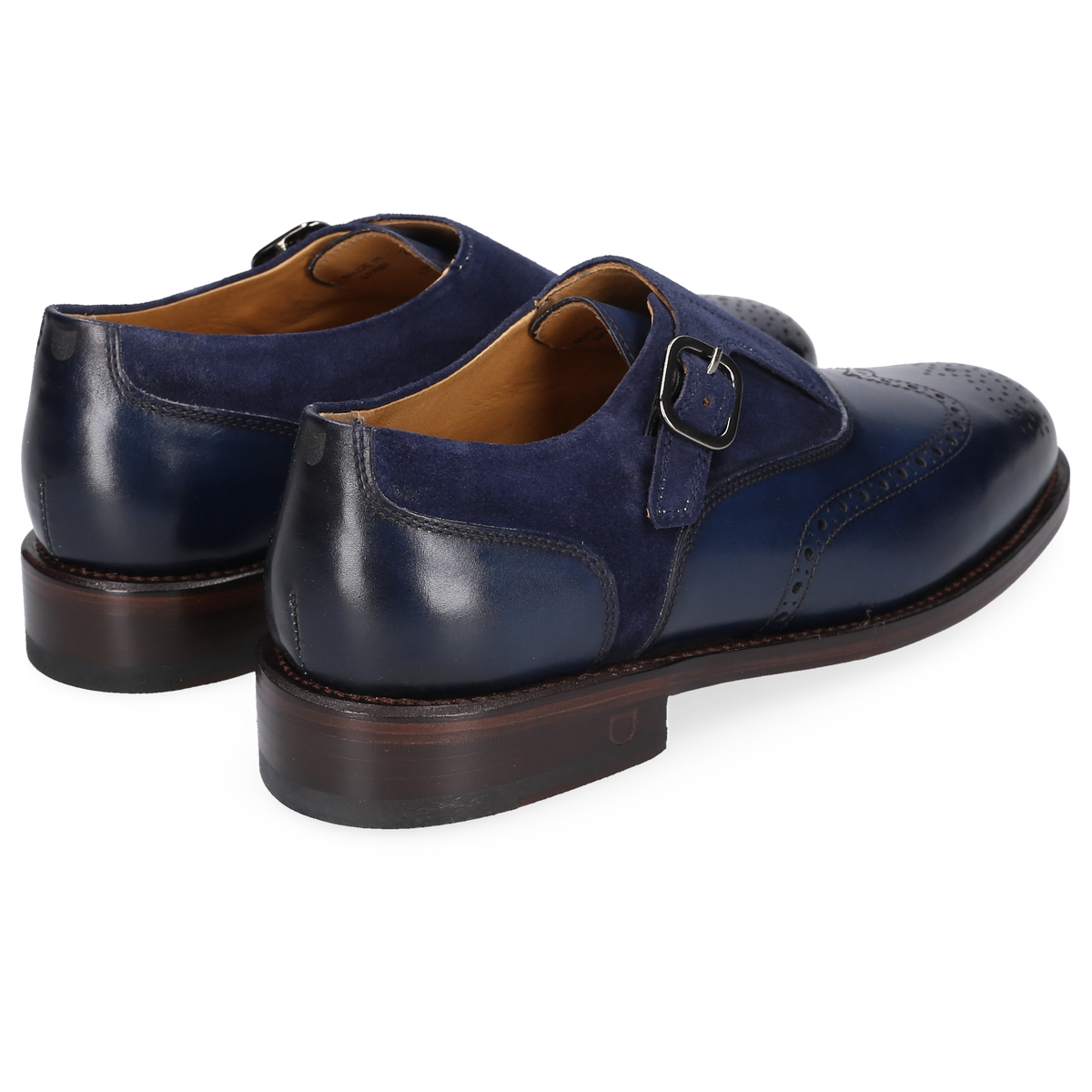Henry Stevens Damen Klassiker Ella Full-Brogue Blau