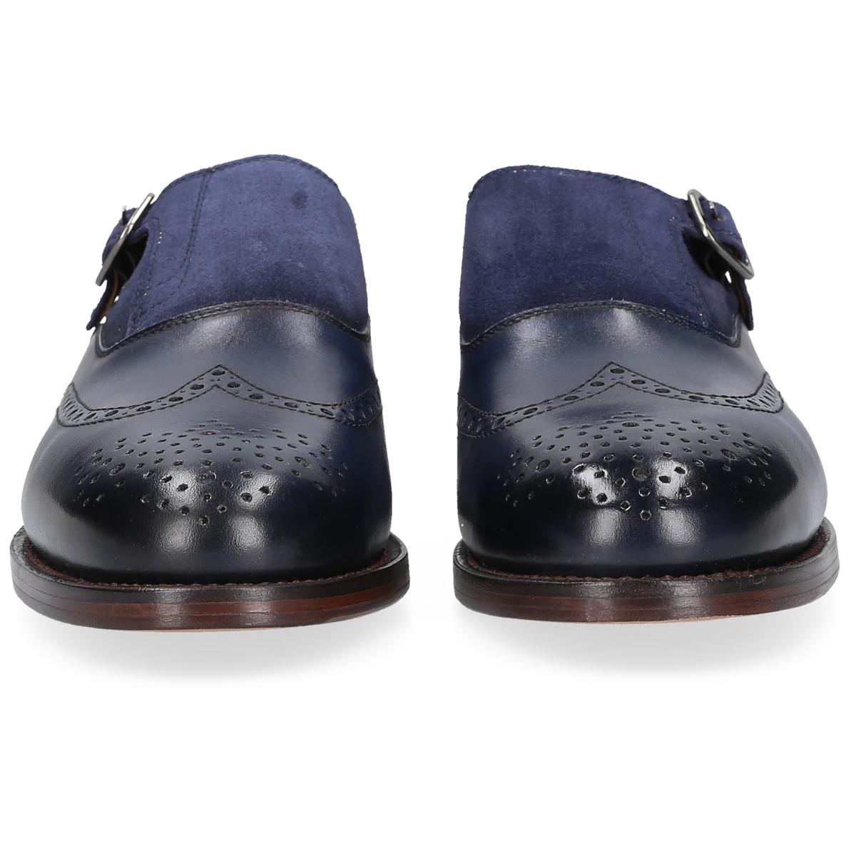 Henry Stevens Damen Klassiker Ella Full-Brogue Blau